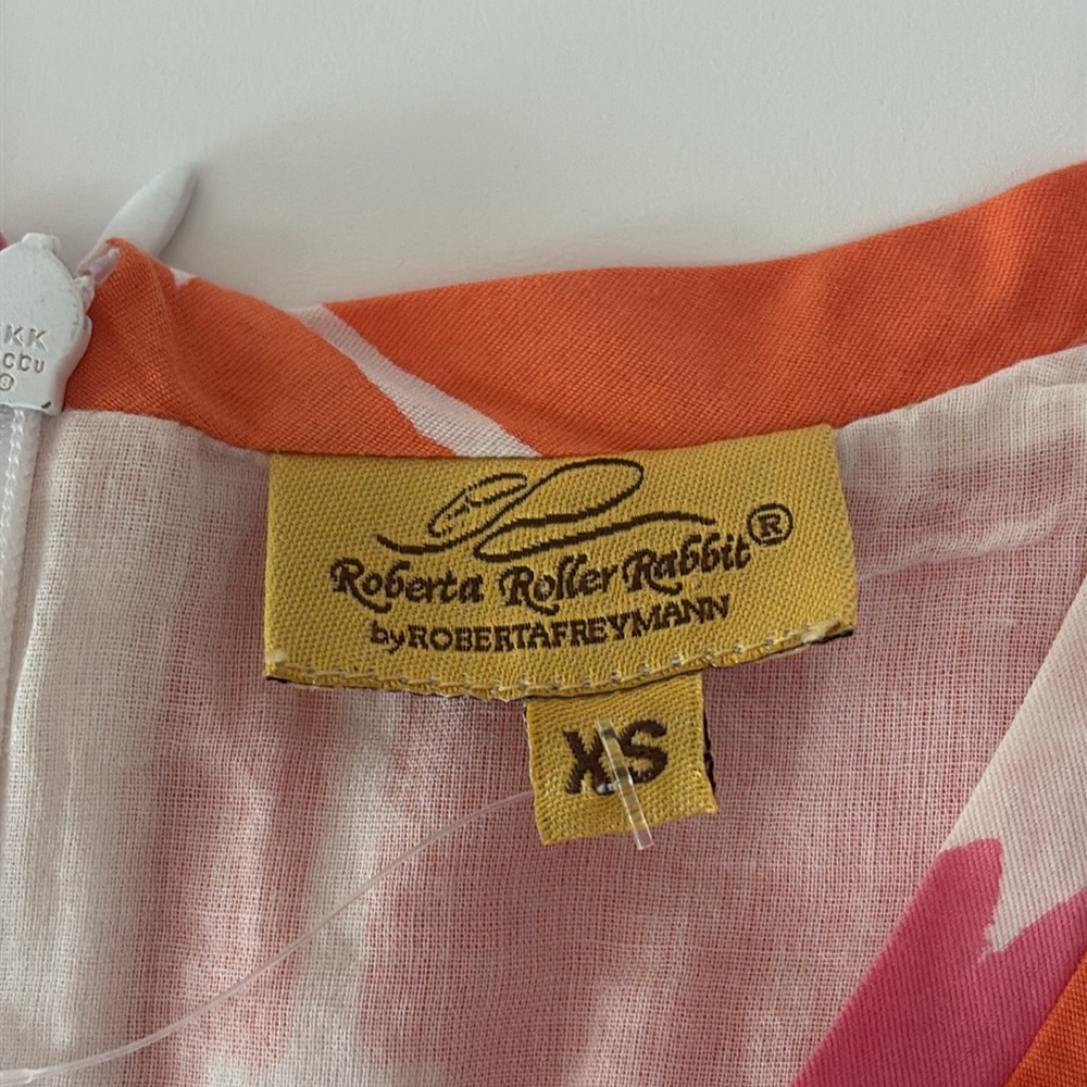 Roberta Roller Rabbit Diamond Pattern Shift Dress… - image 3